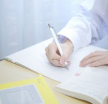 生徒と講師の写真